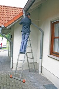 KRAUSE MONTO Sprossen-Gelenk-DoppelLeiter" TriMatic" 129901