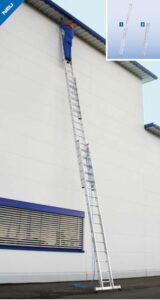 KRAUSE STABILO Sprossen-SeilzugLeiter, dreiteilig 800756