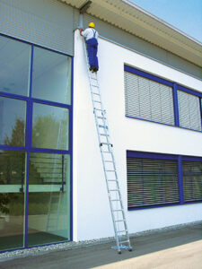 GÜNZBURGER Aluminium Seilzugleiter 2teilig ohne Traverse 21214