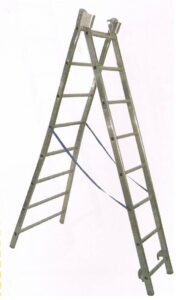PracticABA Sprossen- Doppelleiter