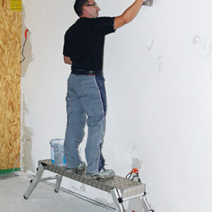 GÜNZBURGER Aluminium Arbeitsdiele ML mit Klappfüßen 30404