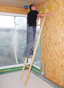 GÜNZBURGER Holz-Anlegeleiter 33106