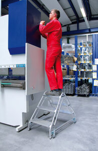 GÜNZBURGER Aluminium Arbeitspodest beidseitig begehbar 50059